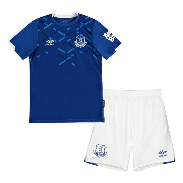 Camiseta Everton 1ª Kit Niño 2019 2020 Azul Blanco